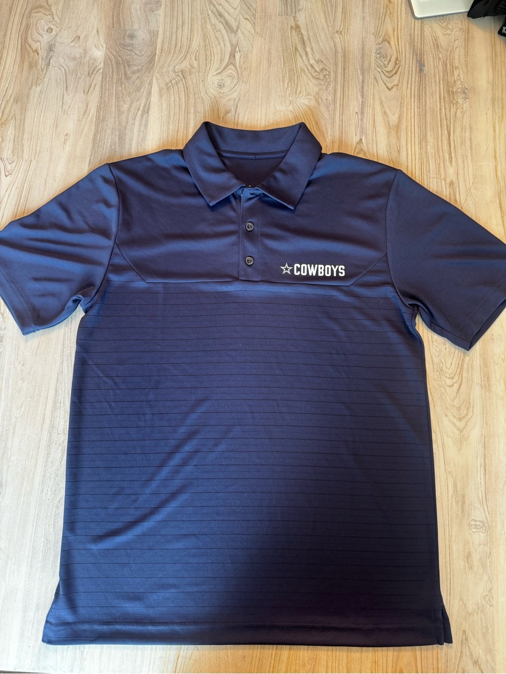 Cowboys Navy Performance Polo Shirt